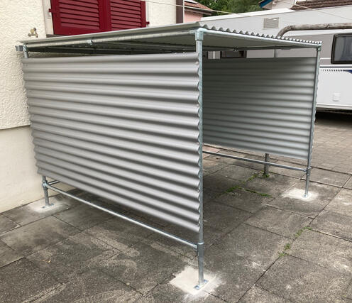 QUBU 200 mit Dachrinne